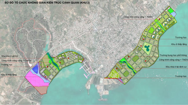 Mặt bằng khu 2 Vinhomes Cam Ranh