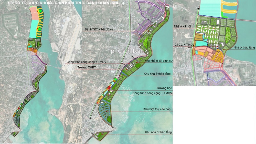 Mặt bằng khu 3 Vinhomes Cam Ranh